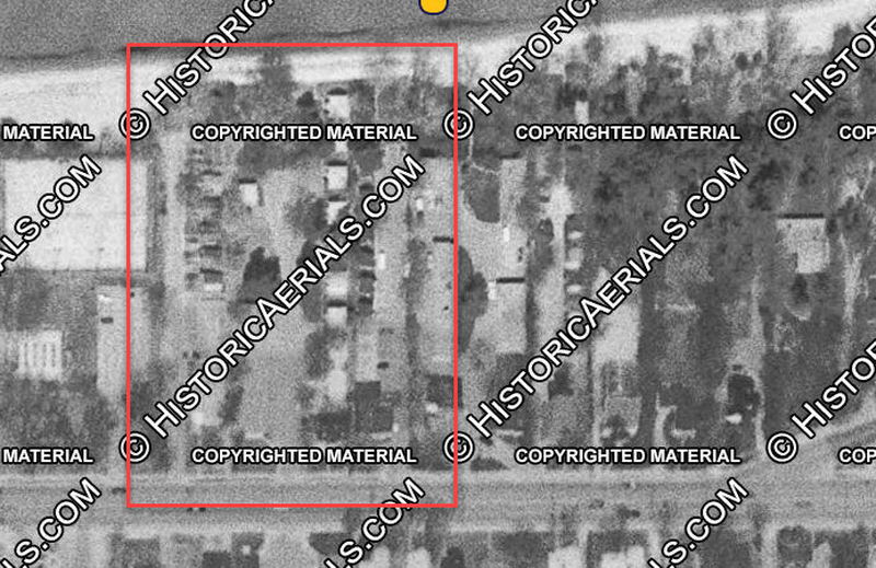 Parkview Motel - 1977 Aerial Photo (newer photo)